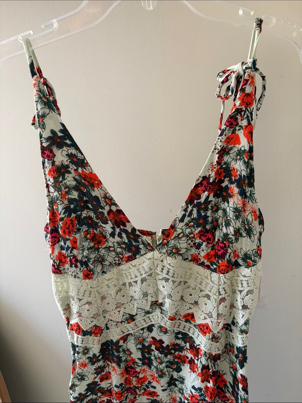 Free People Claire Maxi Slip Dress with Floral Print - Picture 4 of 5